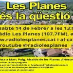 Cartell Les Planes és la qüestió