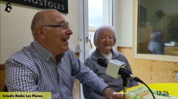 Salvador Llorà i Marta Xiberta en l'entrevista que Joan Soler va fer en Les Planes és la qüestió